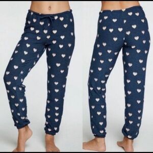 𝅺Chaser Hearts Joggers Oversized Pants Size Extra Small